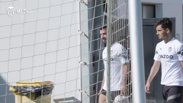 Valencia’s pre-season training session
